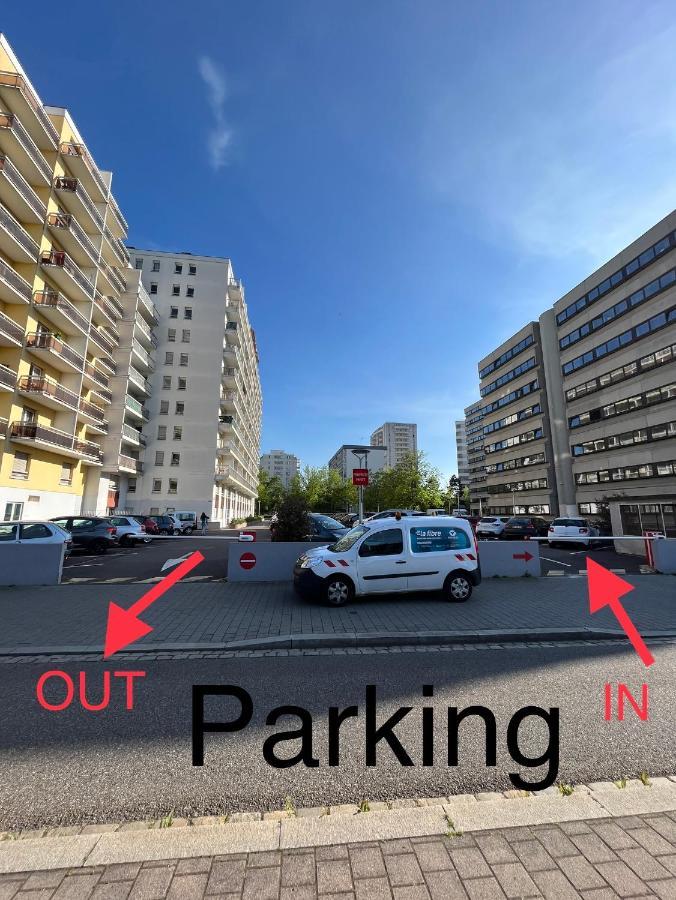 Appartement 6 Personnes Strasbourg Proche Centre Ville & Parking Extérieur photo